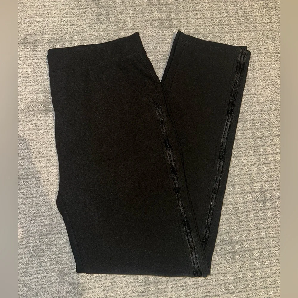 Black sequin pants - Picture 1 of 1